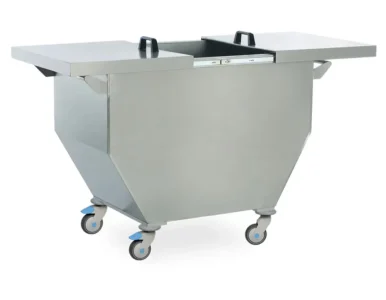 عربة جمع النفايات