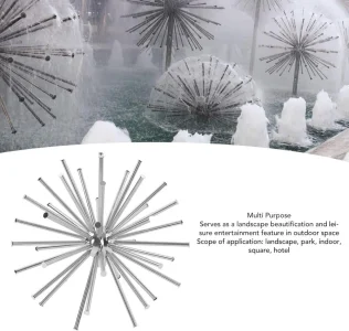 راس نافورة كرة بلورية