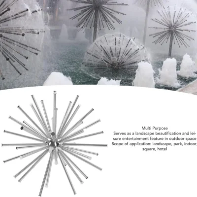 راس نافورة كرة بلورية