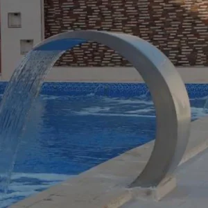 مصبات شلال مسبح ستيل