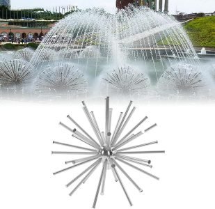 راس نافورة كرة بلورية