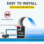 مصب شلال مسبح ستيل -دلفين