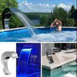 مصب شلال مسبح ستيل -دلفين