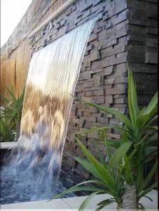 مصب شلال ستانلس ستيل مفتوح