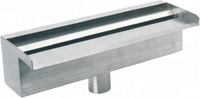 مصب شلال ستانلس ستيل مفتوح - جداري أو حر