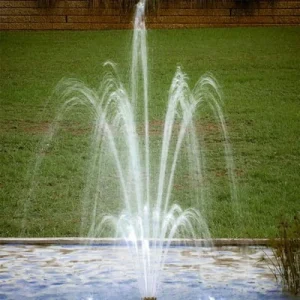 راس نافورة زهرة ثلاثية