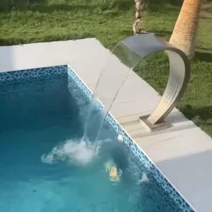 مصبات شلالات مسبح ستيل