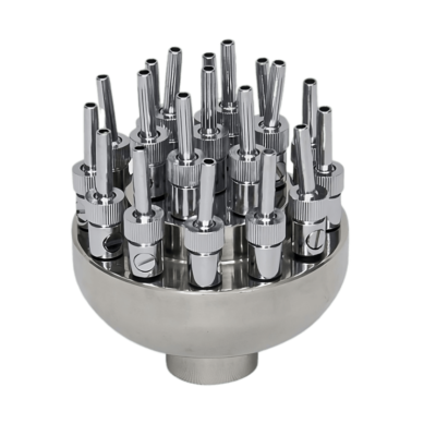 راس نافورة زهرة ثلاثية