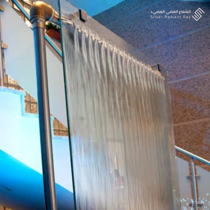 ستارة مائية ستانلس 304 – شلال جداري فاخر بمقاسات حتى 300 سم