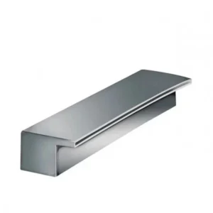 مصب شلال ستانلس ستيل جداري - مغلق