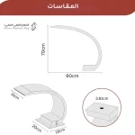 مصب شلال كوبرا ستانلس ستيل