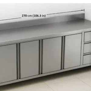 طاولة تحضير استانلس ستيل