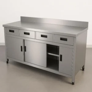 طاولة عمل استانلس ستيل