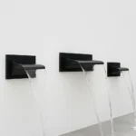 مصب شلال أسود ستانلس ستيل 316 مقاوم للصدأ