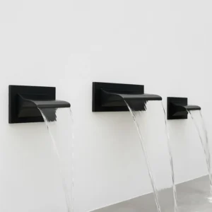 مصب شلال أسود ستانلس ستيل 316 مقاوم للصدأ