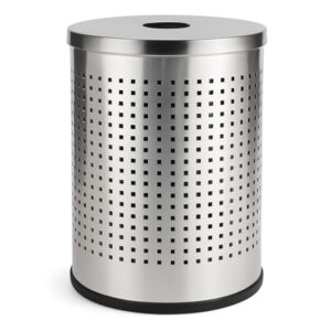سلة نفايات ستانلس ستيل 304 مقاس 65×30 سم