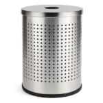 سلة نفايات ستانلس ستيل 304 مقاس 65×30 سم