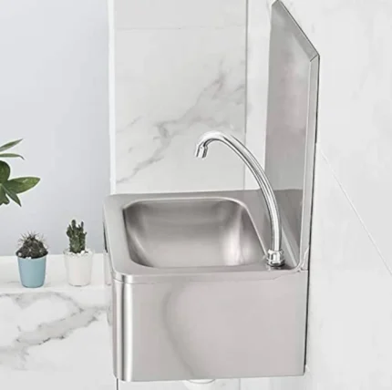 مغسلة ستيل 304 تشغيل بالركبة متينة مقاومة للصدأ