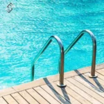 سلم حمام سباحة ستانلس ستيل 304 – 5 درجات